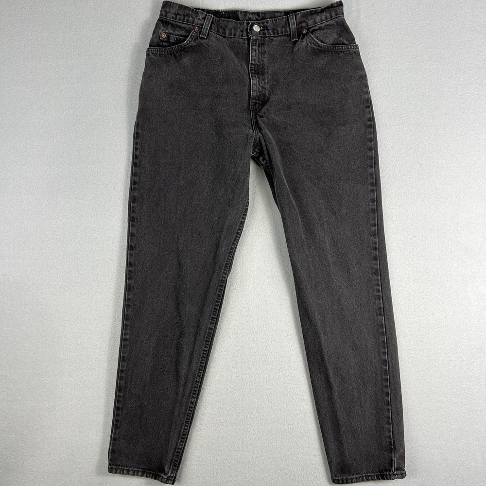VTG Levis 951 Jeans Fit Womans 12L Denim Orange Tab Relaxed High Rise USA